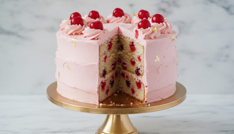 Cherry Chip Cake