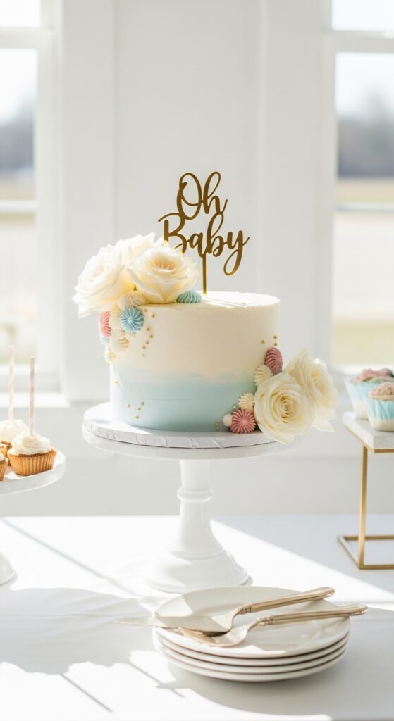 baby shower cake